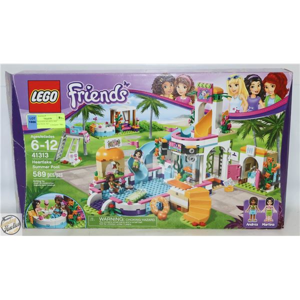 LEGO FRIENDS HEARTLAKE SUMMER POOL SET