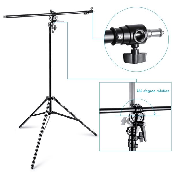 NEW NEEWER 13 FEET TRIPOD BOOM LIGHT STAND