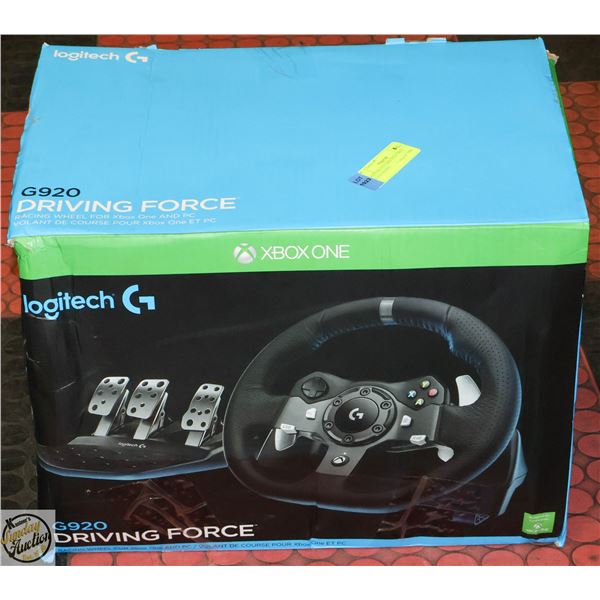 LOGITECH G920 DRIVING FORCE RACING WHEEL