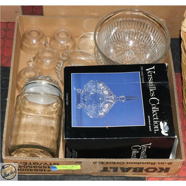 CRYSTAL/GLASSWARE BUNDLE