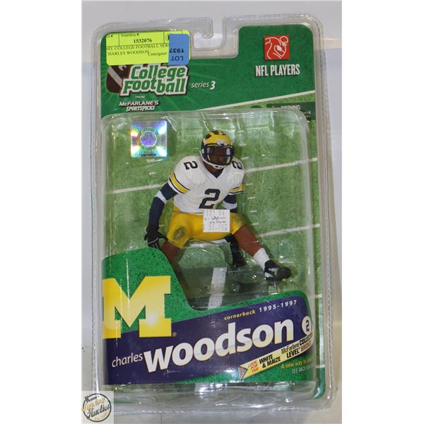 NFL COLLEGE FOOTBALL SERIES 3 CHARLES WOODSON