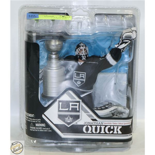 NHLPA JONATHAN QUICK GOALIE FIGURE