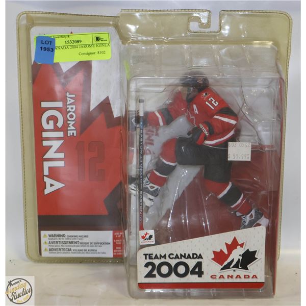 TEAM CANADA 2004 JAROME IGINLA FIGURE