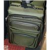 Image 1 : LOT OF 2 HEY GREEN SUITCASES