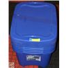 Image 1 : LOT OF STERILITE TOTES WITH LIDS