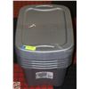 Image 1 : LOT OF STERILITE TOTES WITH LIDS