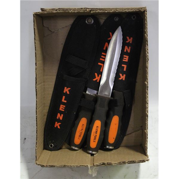 3 KNIFES