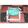WALL MOUNT WATER HOSE REEL + HOSE