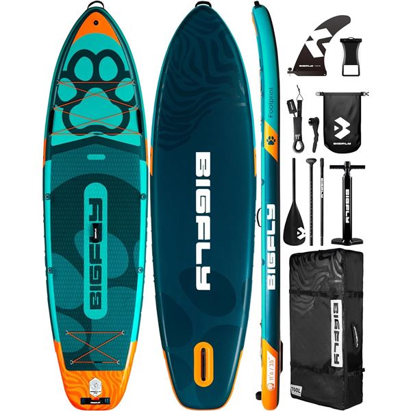 NEW FOOTPRINT BIGFLY 11'6" INFLATABLE STAND UP