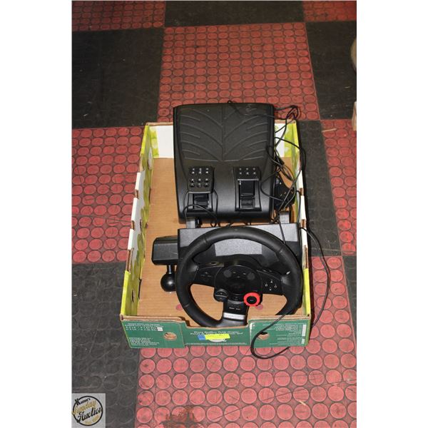 LOGITECH RACER WHEEL & PEDALS