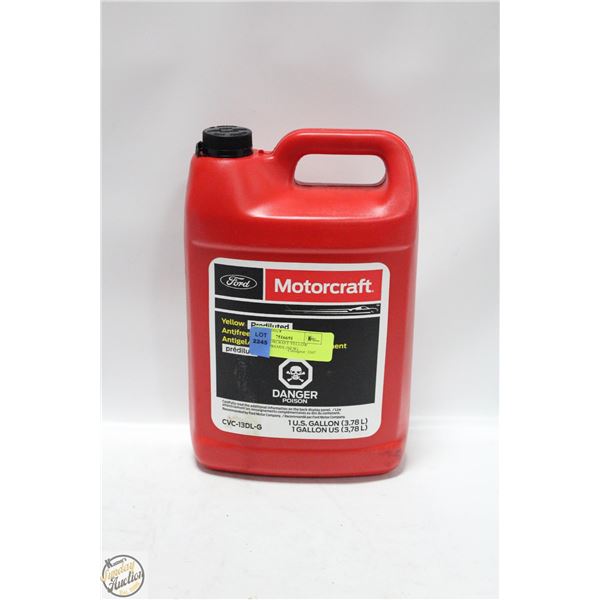 FORD MOTORCRAFT YELLOW COOLANT PREMIX (NEW)