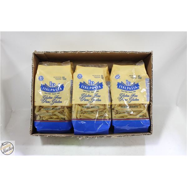 6 BAGS OF ITALPASTA PENNE GLUTEN FREE BB NOV 2025
