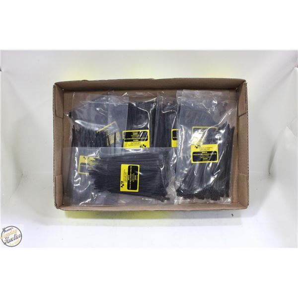 7X 100 UV SELF LOCKING CABLE TIES