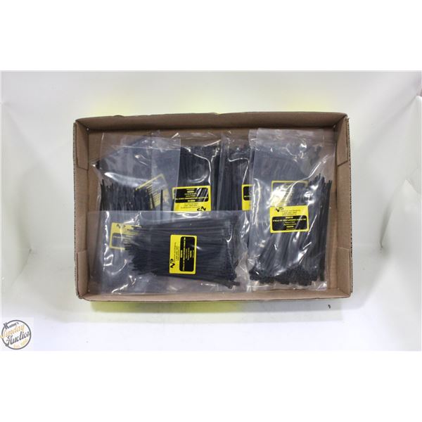7X 100 UV SELF LOCKING CABLE TIES