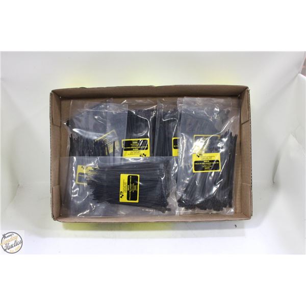 7X 100 UV SELF LOCKING CABLE TIES
