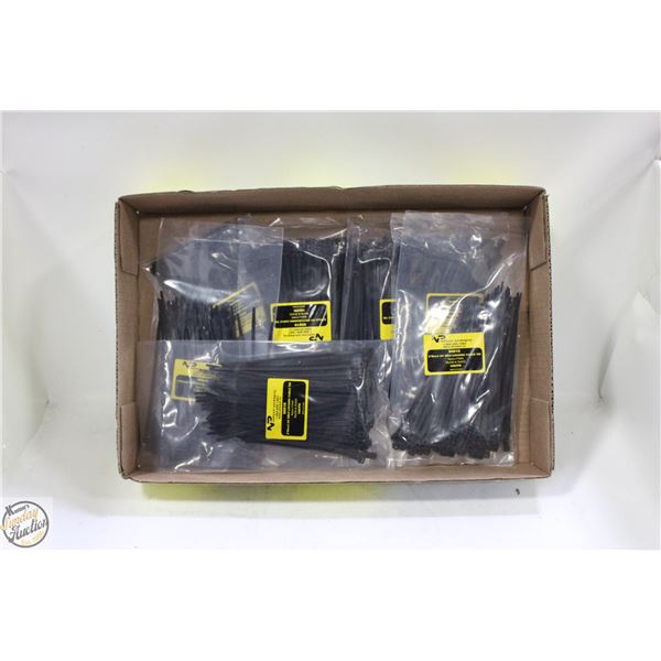 7X 100 UV SELF LOCKING CABLE TIES