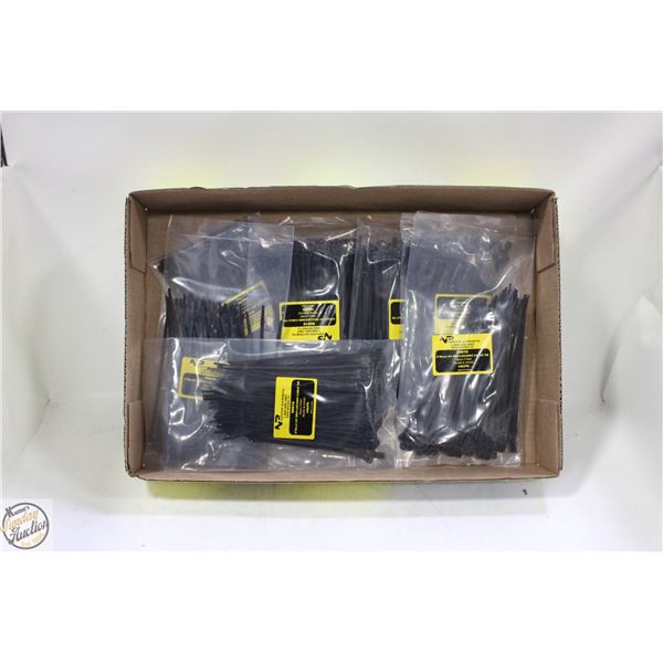 7X 100 UV SELF LOCKING CABLE TIES