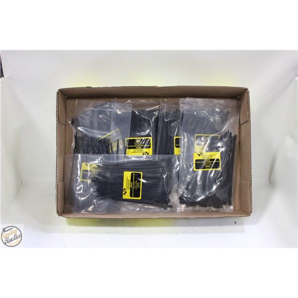 7X 100 UV SELF LOCKING CABLE TIES