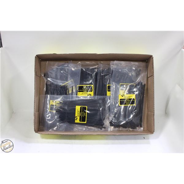 7X 100 UV SELF LOCKING CABLE TIES