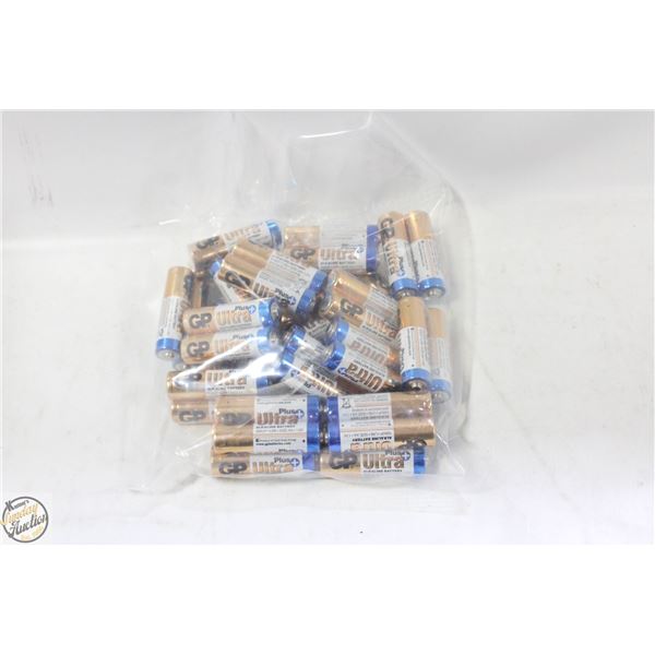 40 AA GP ULTRA PLUS ALKALINE BATTERIES