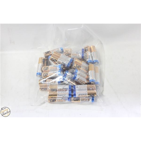 40 AA GP ULTRA PLUS ALKALINE BATTERIES