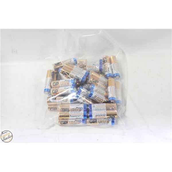 40 AA GP ULTRA PLUS ALKALINE BATTERIES