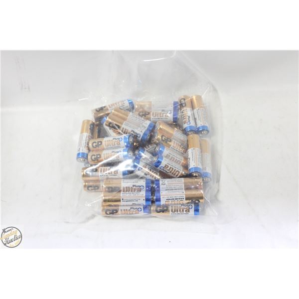 40 AA GP ULTRA PLUS ALKALINE BATTERIES