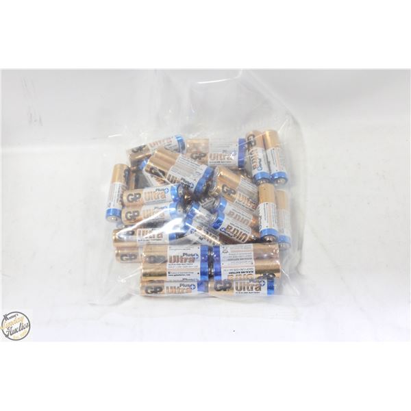 40 AA GP ULTRA PLUS ALKALINE BATTERIES