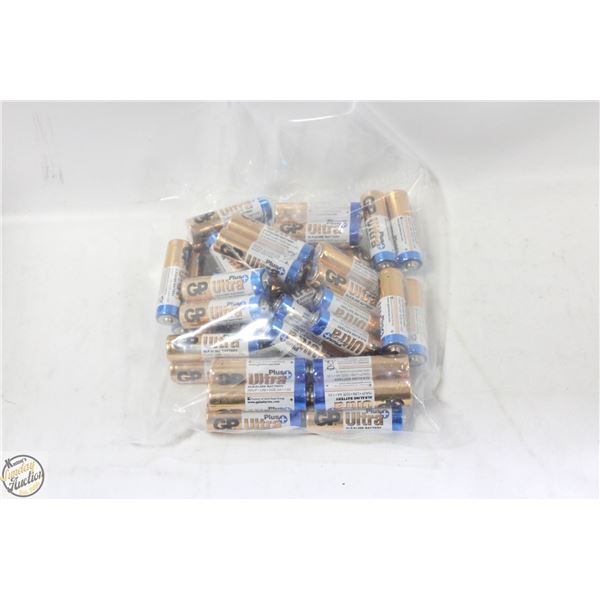 40 AA GP ULTRA PLUS ALKALINE BATTERIES