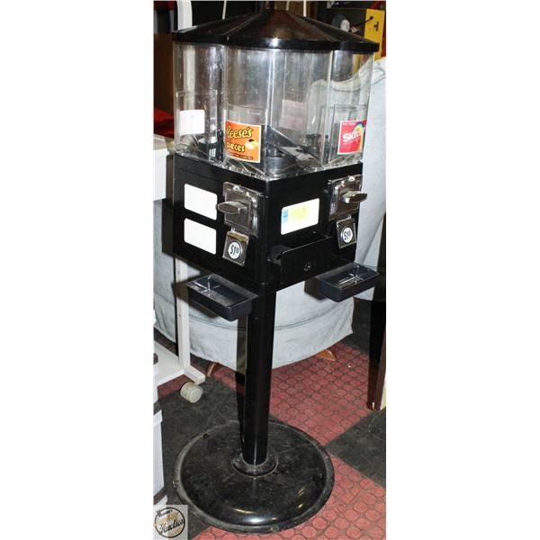 CANDY VENDING 4 SELECTIONS NO LOCKS/NO KEYS