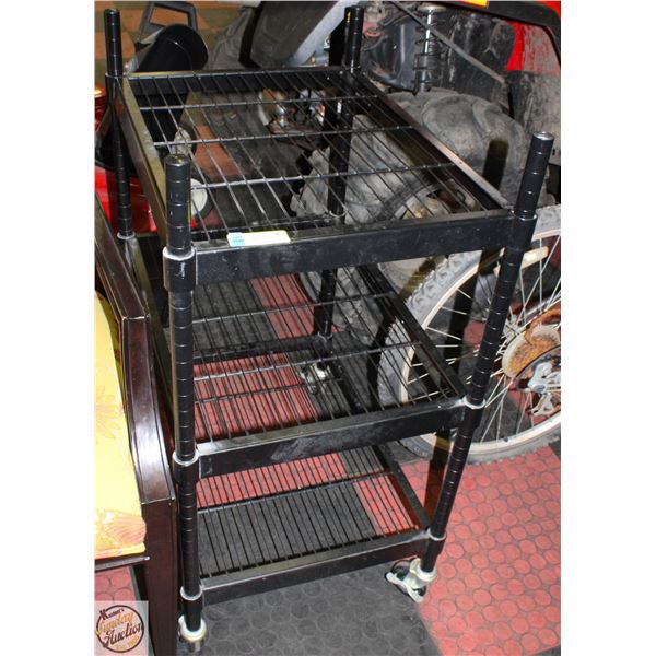3 TIER METAL WIRE CART