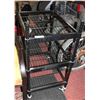 Image 1 : 3 TIER METAL WIRE CART