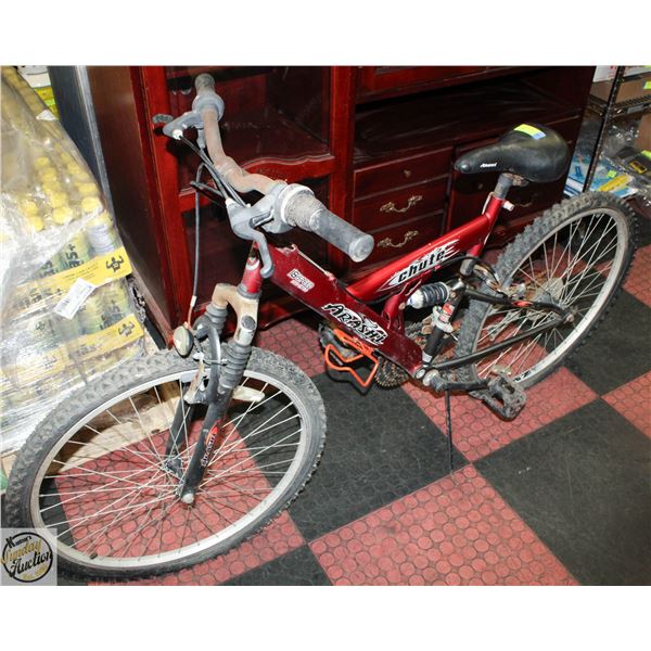 CHUTE OFF ROAD BIKE 18 SPEED