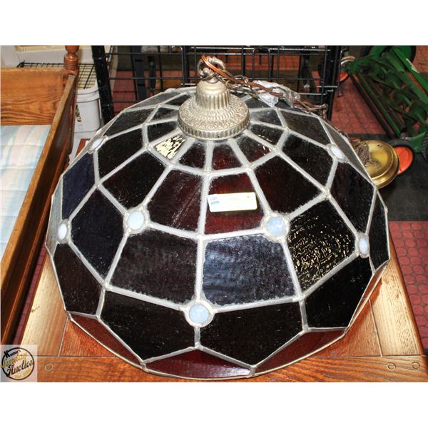 VINTAGE RESIN LIGHT FIXTURE