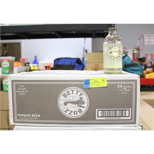 CASE OF 24 X 266ML BOTTLES OF GINGER BEER MADE BY