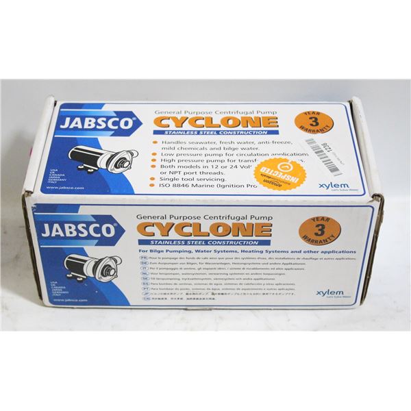 JABSCO GENERAL PURPOSE CENTRIFUGAL PUMP CYCLONE