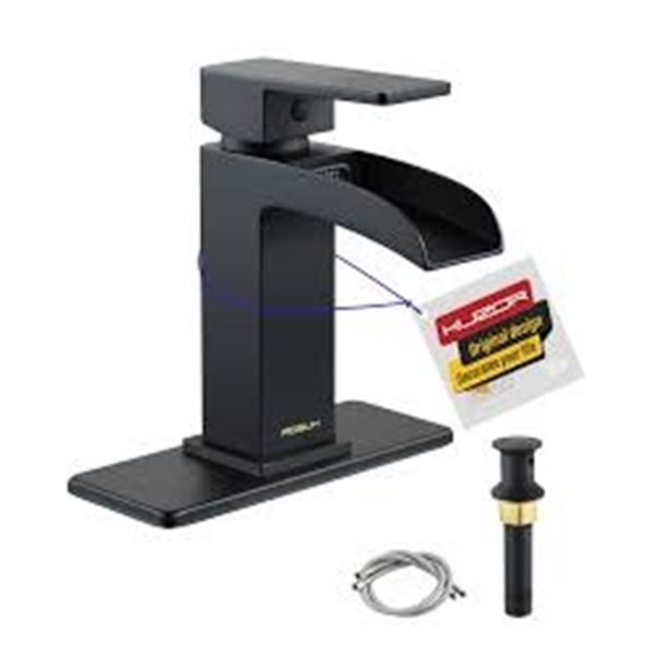 NEW WITH BOX KUZOR BATHROOM FAUCET MATTE BLACK