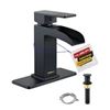 NEW WITH BOX KUZOR BATHROOM FAUCET MATTE BLACK