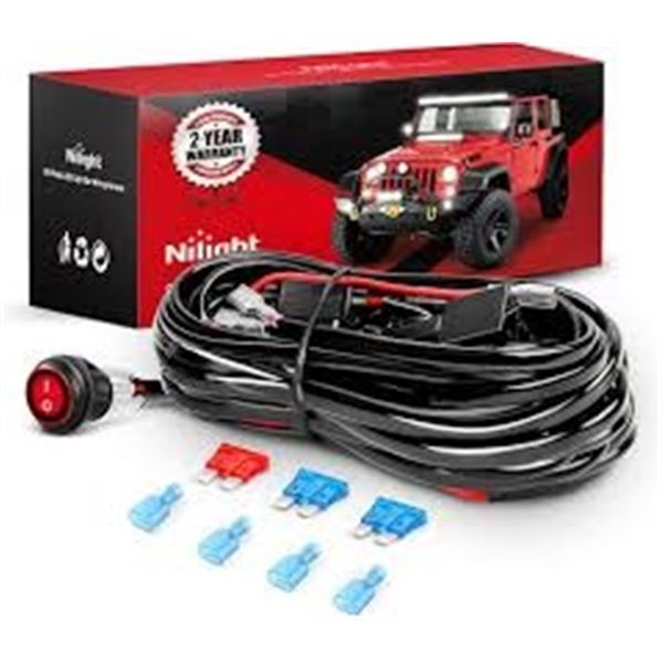 NEW WITH BOX NILIGHT OFF ROAD LED LIGHT BAR WIRING
