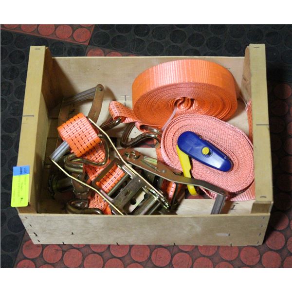RATCHET TIE DOWN STRAPS