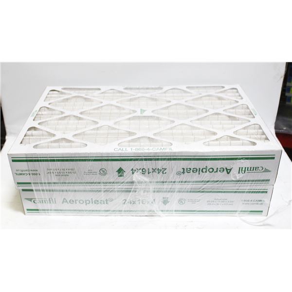 PAIR OF 24 X 16 X 4 FILTERS