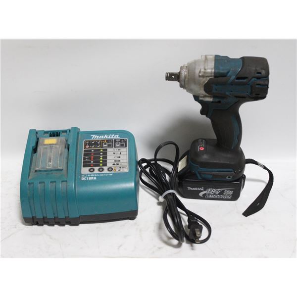 MAKITA IMPACT DRILL BATTERY AND CHARGER