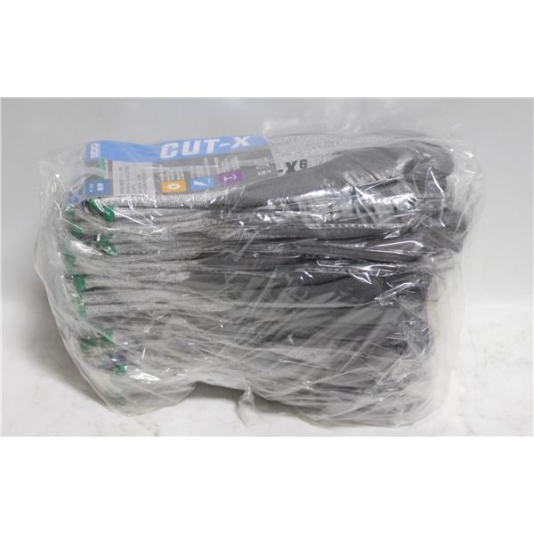 PACK OF 12 BDG CUT-X  NITRILE COATED 13 GA.