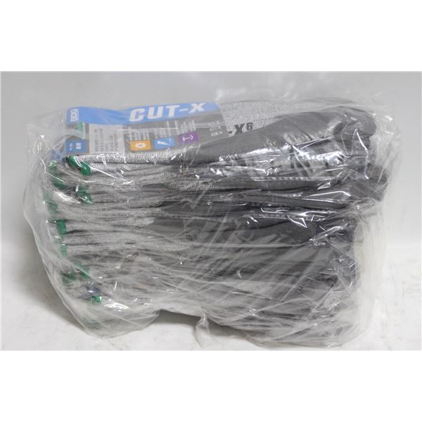 PACK OF 12 BDG CUT-X  NITRILE COATED 13 GA.