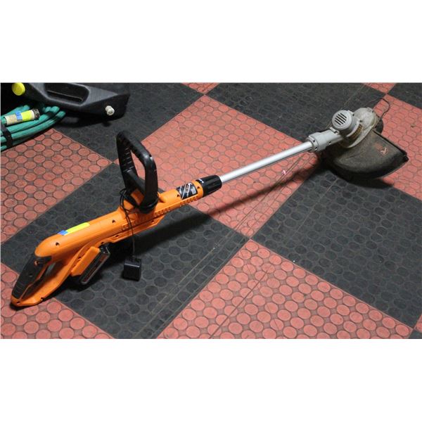 GRASS WHIP WITH 20 VOLT LITHIUM BATTERY