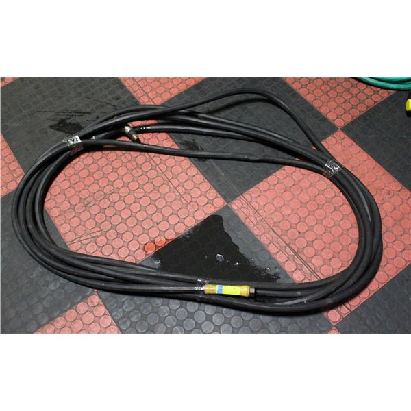 YARDWORKS 50 FT RUBBER GARDEN HOSE