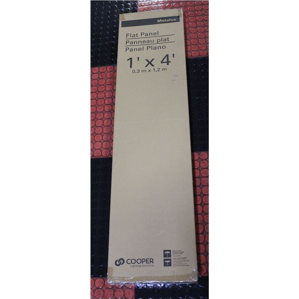 COOPER LED 1FTX4FT FLAT PANNEL LIGHT NEW