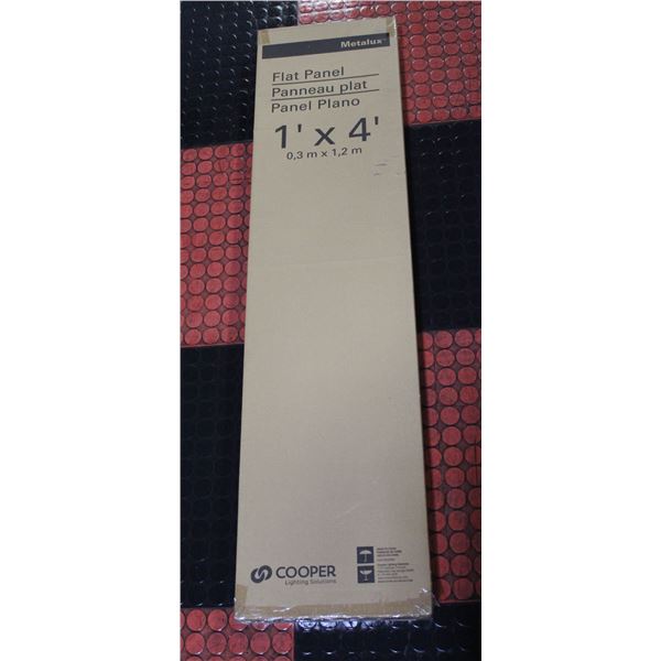COOPER LED 1FTX4FT FLAT PANNEL LIGHT NEW