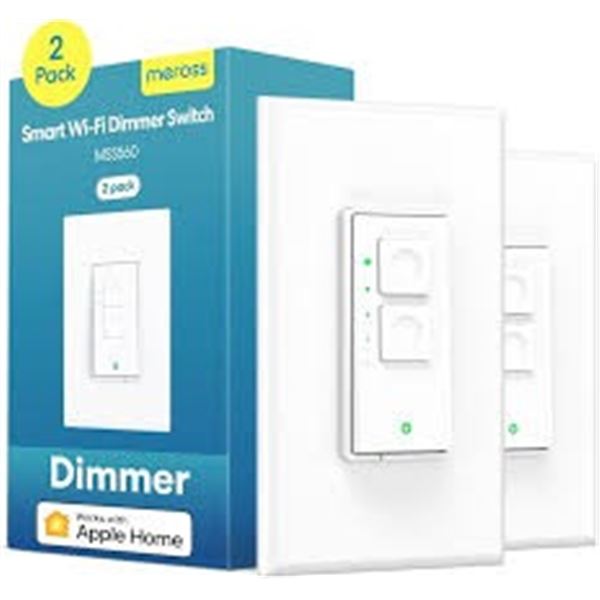 NEW MEROSS 2 PACK SMART WI-FI WALL SWITCH SINGLE