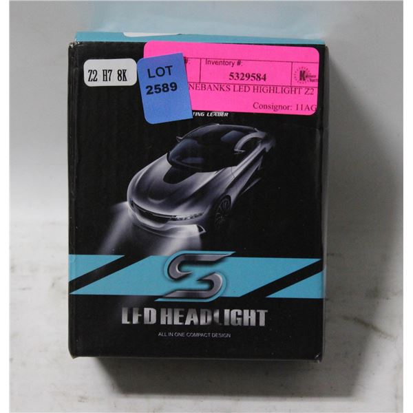 STONEBANKS LED HIGHLIGHT Z2 H7 8K